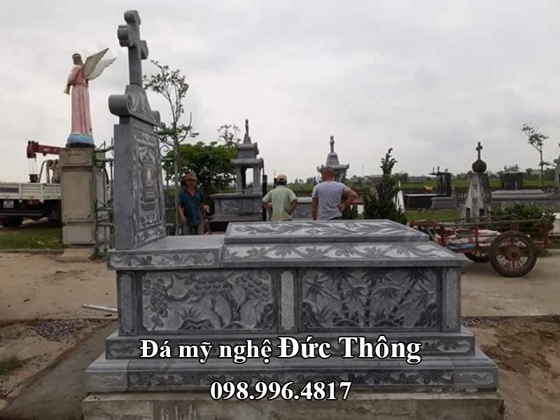 Mộ đá Công Giáo – Mẫu 49